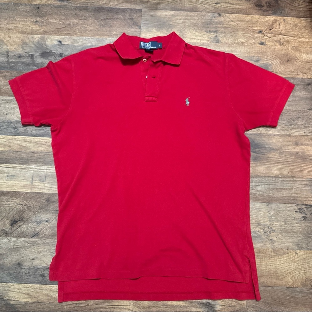Polo by Ralph Lauren Vibrant Red Polo Shirt